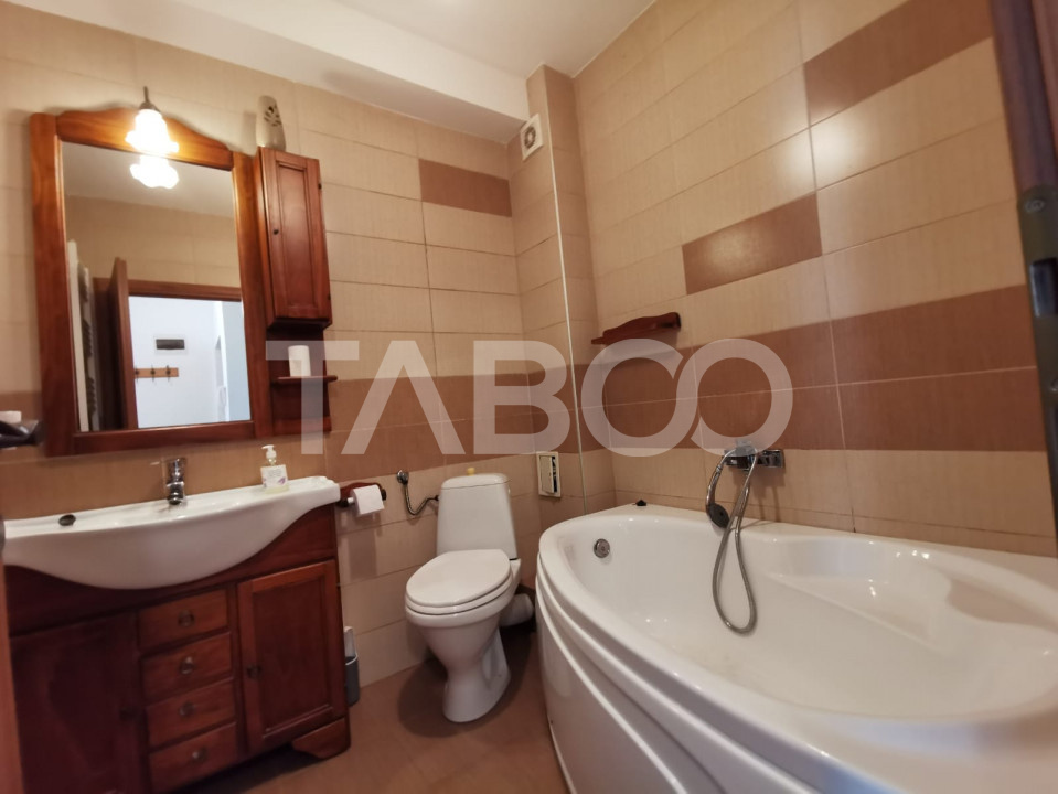 Apartament de inchiriat 59mp 2 camere mobilate utilate Selimbar Sibiu