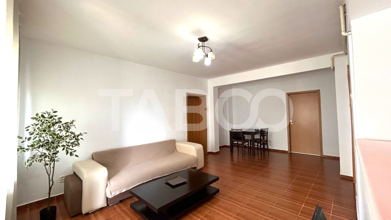 Apartament de inchiriat 96 mpu 4 camere 2 balcoane 2 bai zona Tilisca