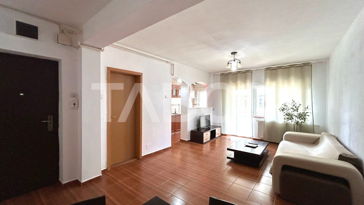 Apartament de inchiriat 96 mpu 4 camere 2 balcoane 2 bai zona Tilisca