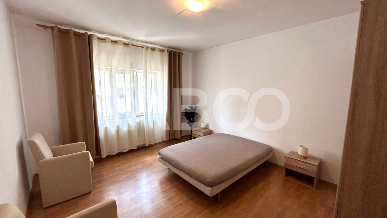 Apartament de inchiriat 96 mpu 4 camere 2 balcoane 2 bai zona Tilisca