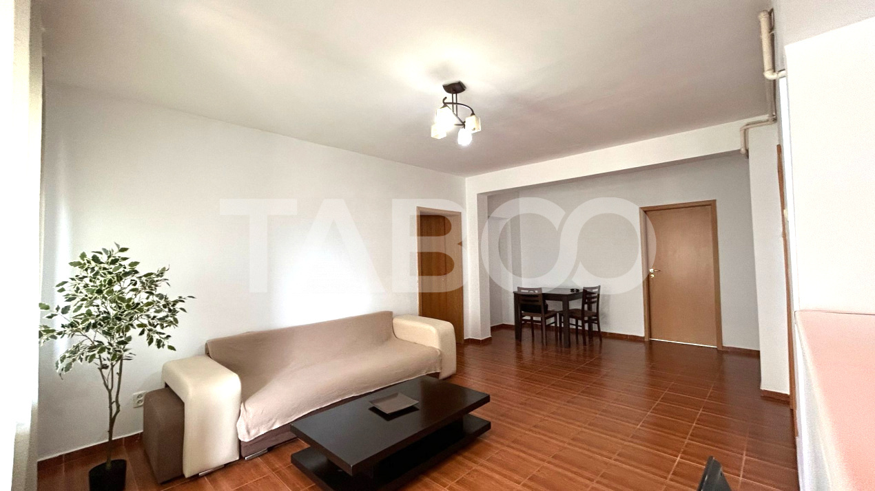 Apartament de inchiriat 96 mpu 4 camere 2 balcoane 2 bai zona Tilisca