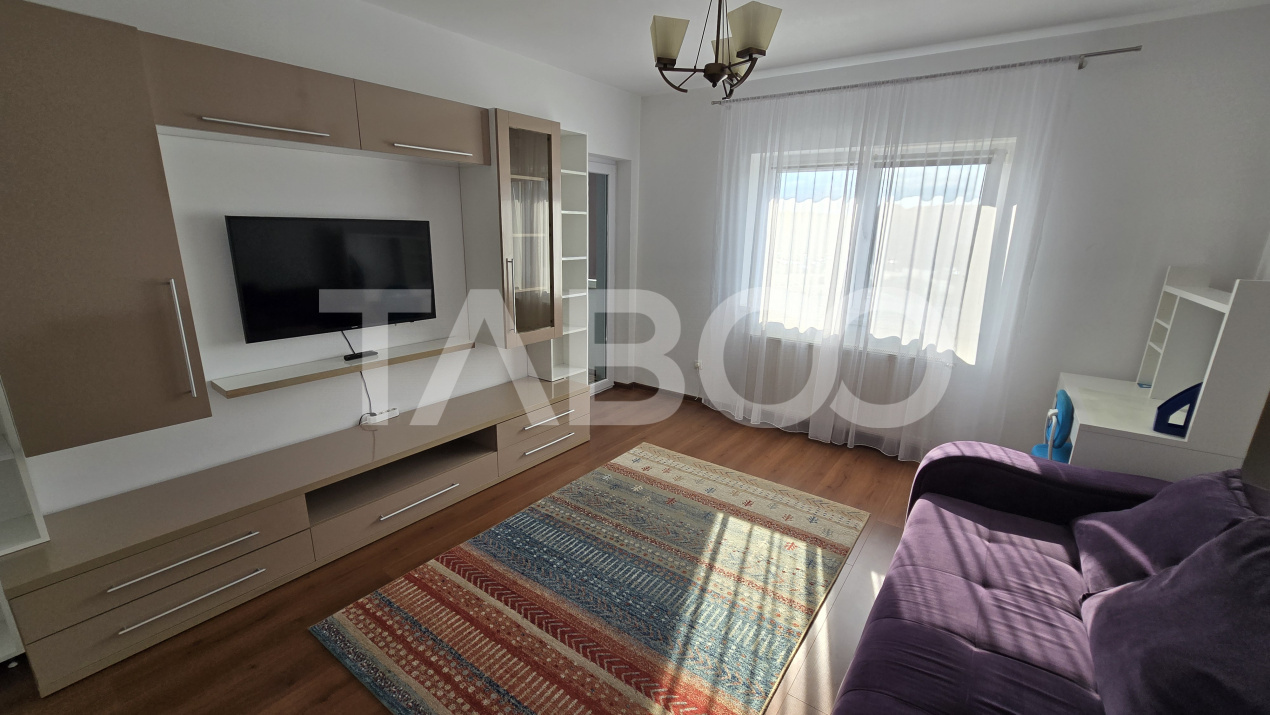 Apartament de inchiriat Arhitectilor 2 camere parcare mobilat utilat in Sibiu - Liviu Ciulei