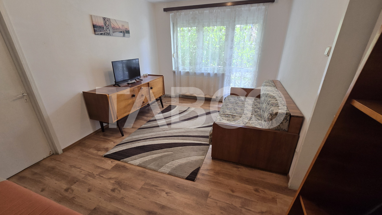 Apartament de inchiriat Central 2 camere mobilat utilat balcon in Sibiu - G-ral Vasile Milea