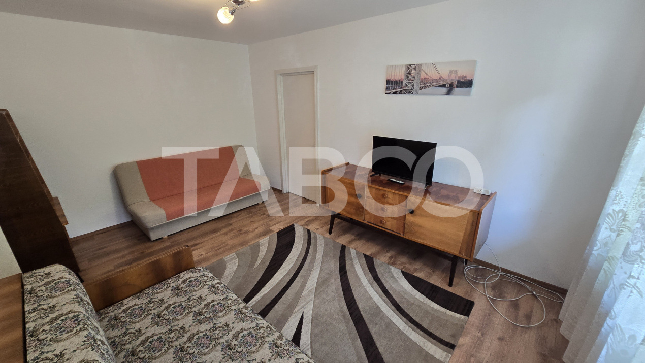 Apartament de inchiriat Central 2 camere mobilat utilat balcon