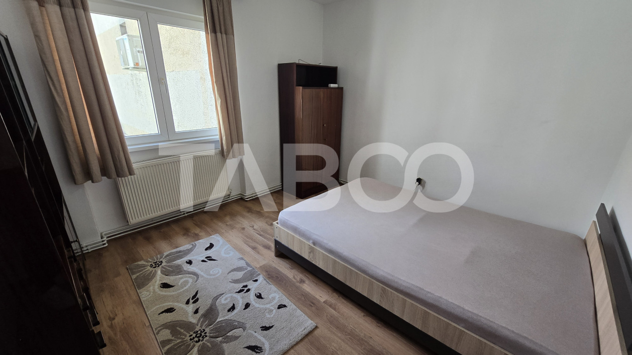 Apartament de inchiriat Central 2 camere mobilat utilat balcon