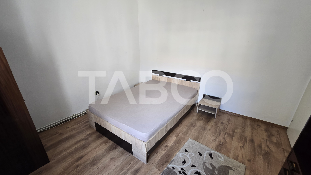 Apartament de inchiriat Central 2 camere mobilat utilat balcon