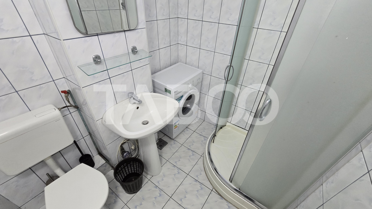 Apartament de inchiriat Central 2 camere mobilat utilat balcon