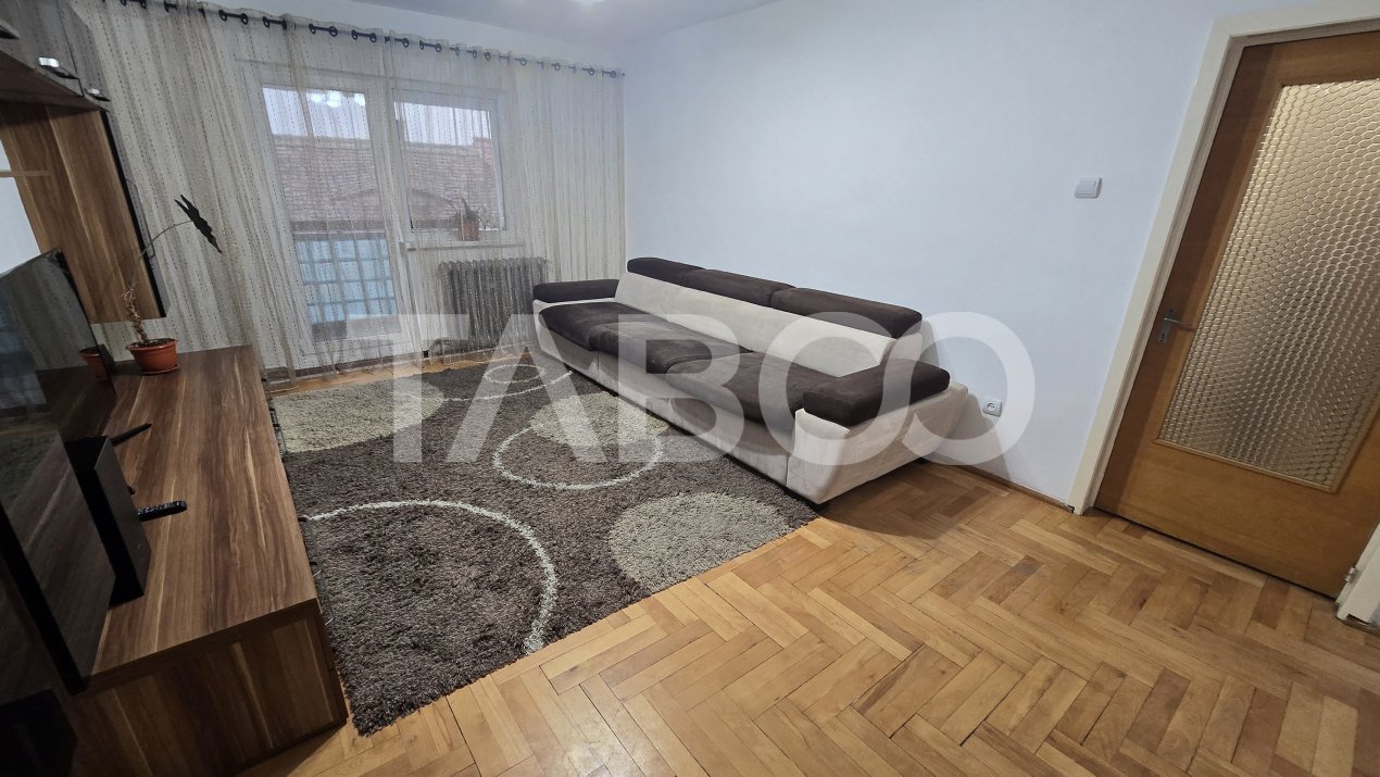 Apartament de inchiriat Central 3 camere 2 bai balcon mobilat utilat