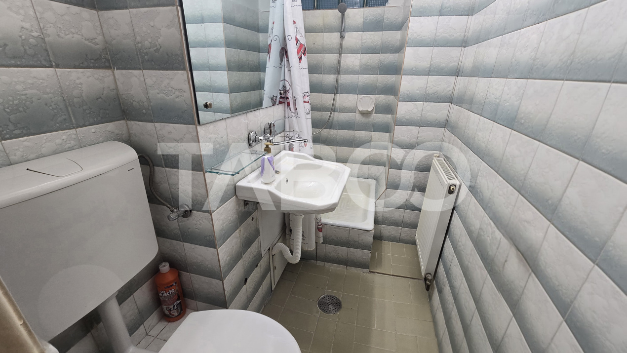 Apartament de inchiriat Central 3 camere balcon 2 bai mobilat utilat