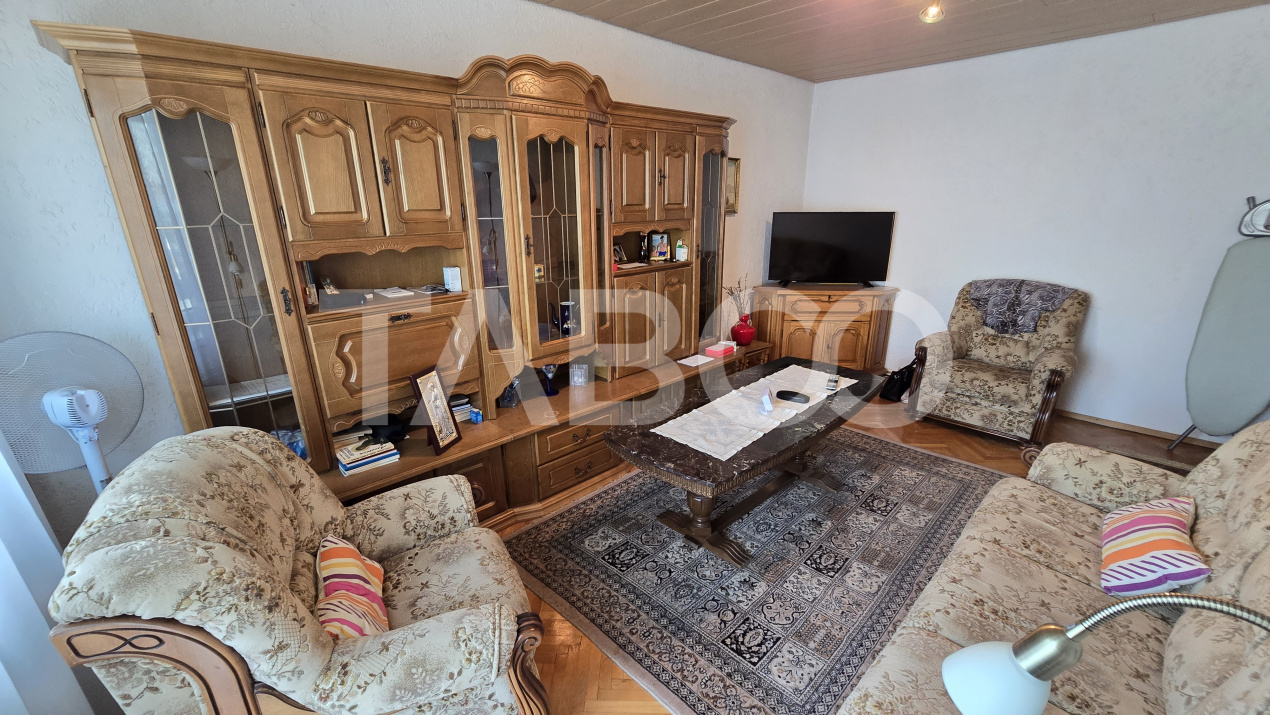 Apartament de inchiriat Central 3 camere balcon mobilat utilat