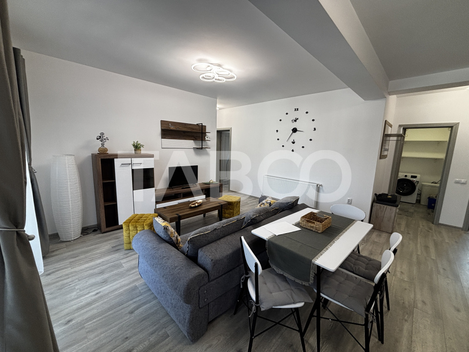 Apartament de inchiriat complet mobilat utilat 3 camere Selimbar