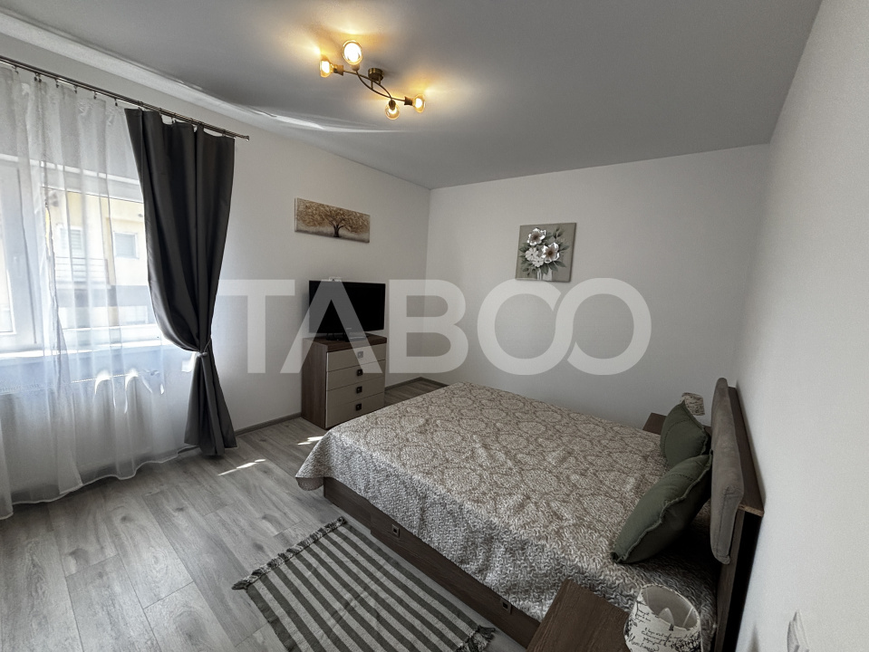 Apartament de inchiriat complet mobilat utilat 3 camere Selimbar