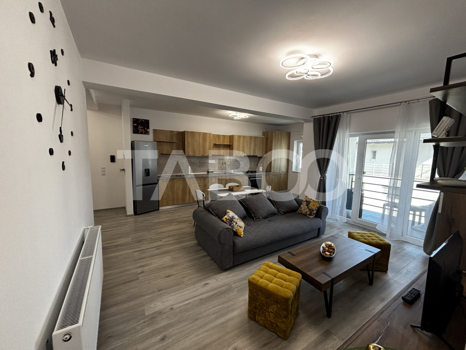 Apartament de inchiriat complet mobilat utilat 3 camere Selimbar