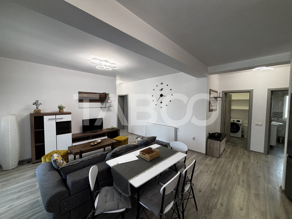 Apartament de inchiriat complet mobilat utilat 3 camere Selimbar
