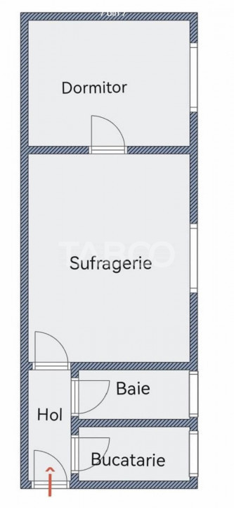 Apartament de inchiriat cu 2 camere etaj 1 Pet friendly