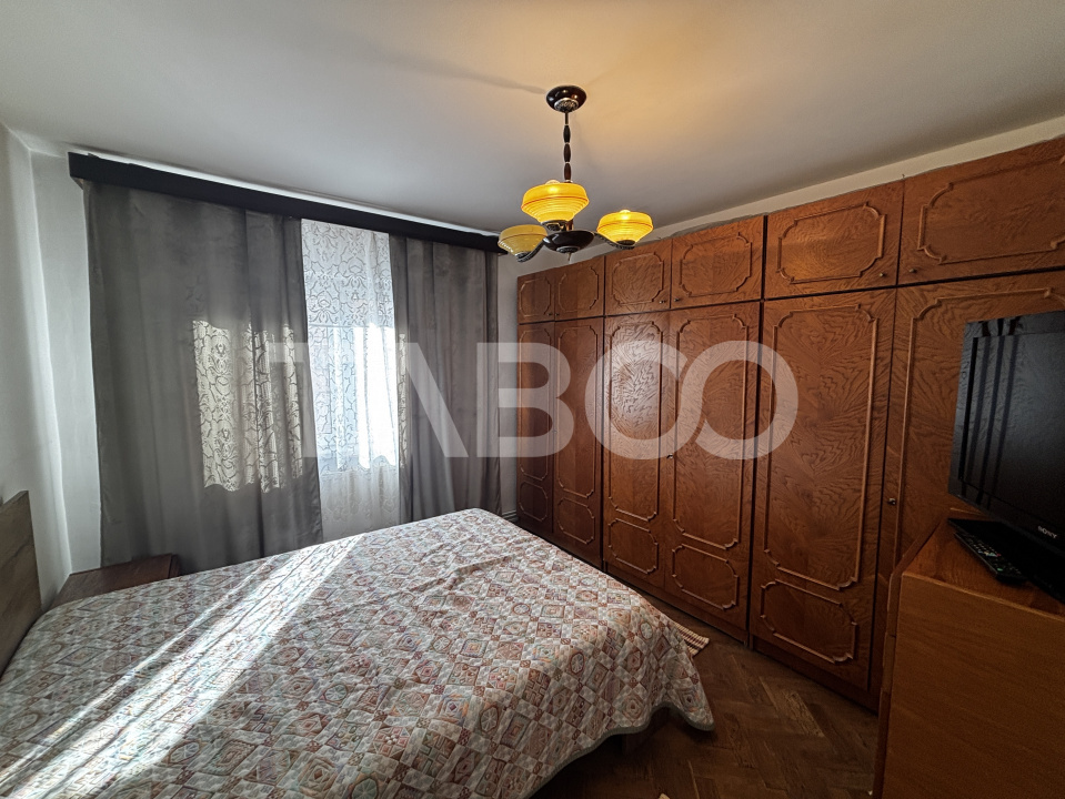 Apartament de inchiriat cu 3 camere 2 baii  mobilat utilat Strand