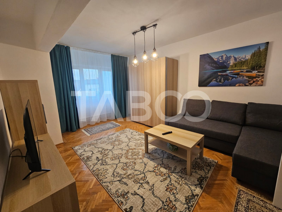Apartament de inchiriat cu balcon modern zona Calea Dumbravii Sibiu 