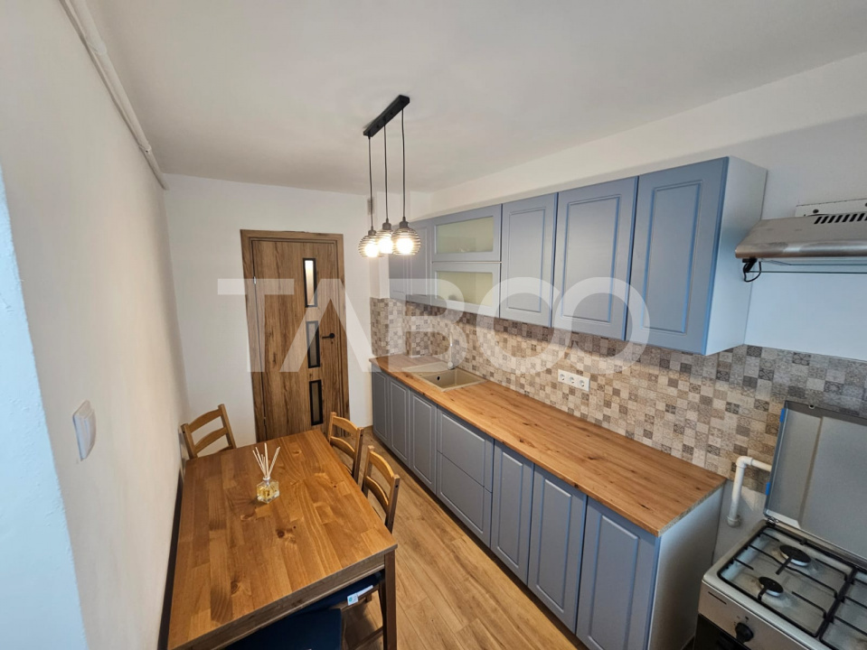 Apartament de inchiriat cu balcon modern zona Calea Dumbravii Sibiu 