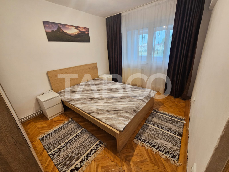Apartament de inchiriat cu balcon modern zona Calea Dumbravii Sibiu 