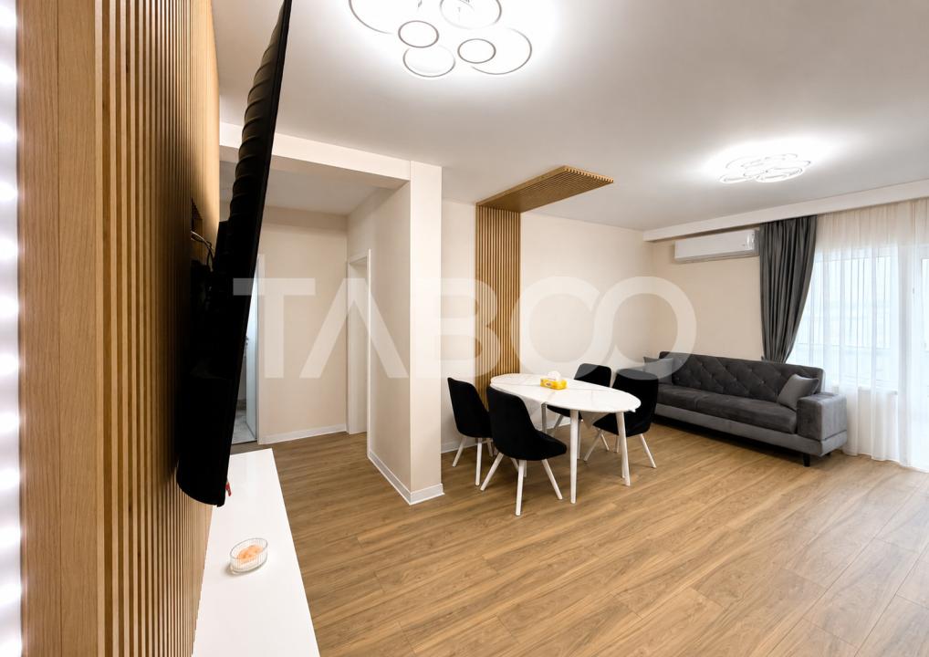 Apartament de inchiriat decomandat 3 camere - etaj 1 balcon parcare