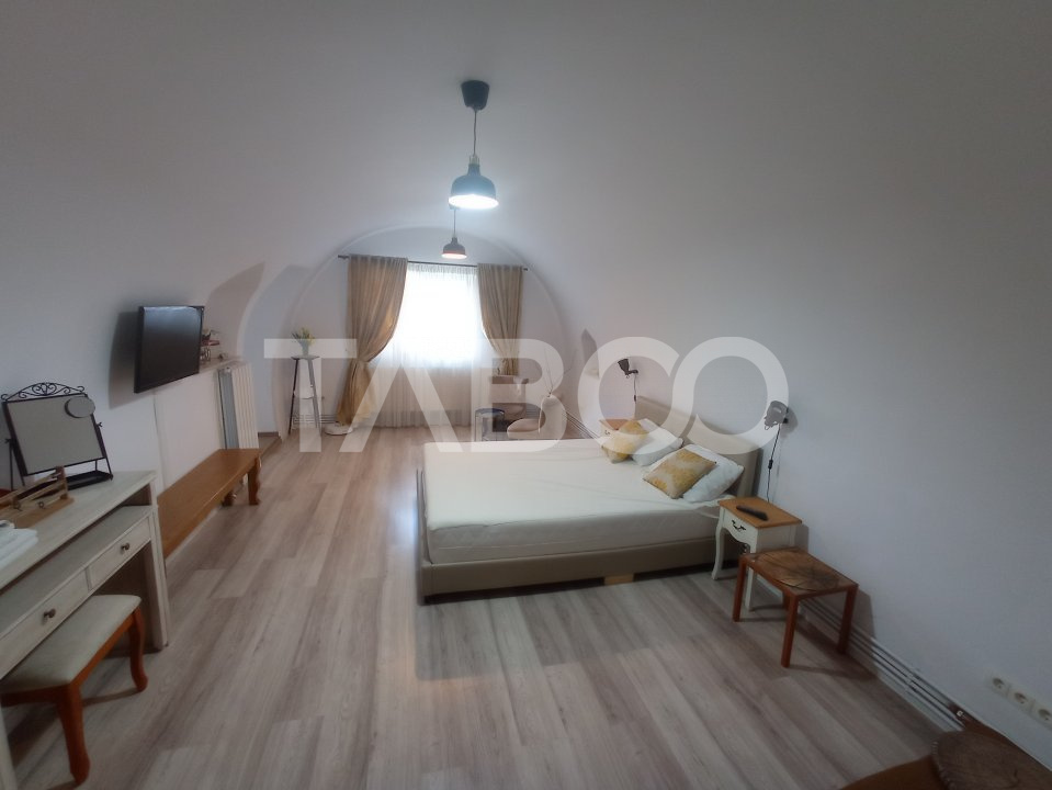 Apartament de inchiriat in Centrul Istoric din Sibiu gradina 150 mp