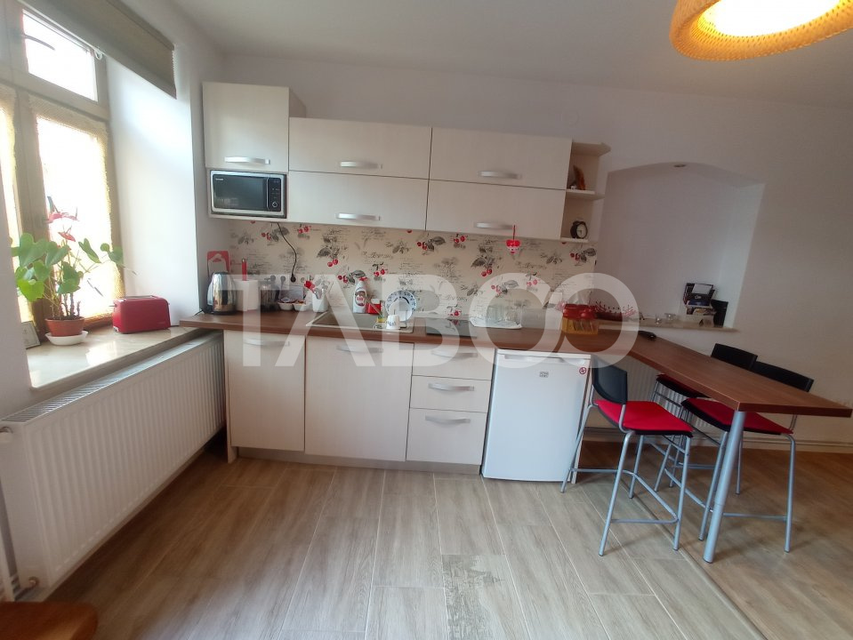 Apartament de inchiriat in Centrul Istoric din Sibiu gradina 150 mp