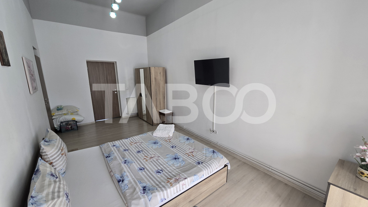 Apartament de inchiriat la casa 2 camere mobilate utilate Central