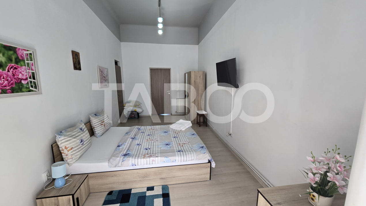 Apartament de inchiriat la casa 2 camere mobilate utilate Central