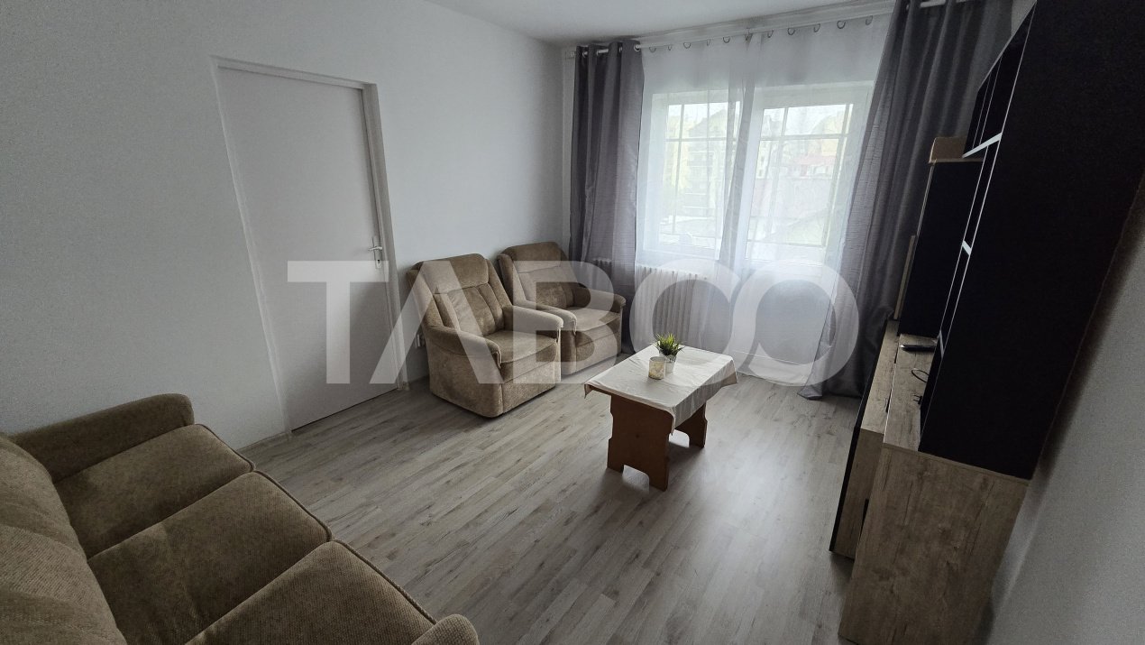 Apartament de inchiriat Mihai Viteazu 2 camere balcon mobilat utilat