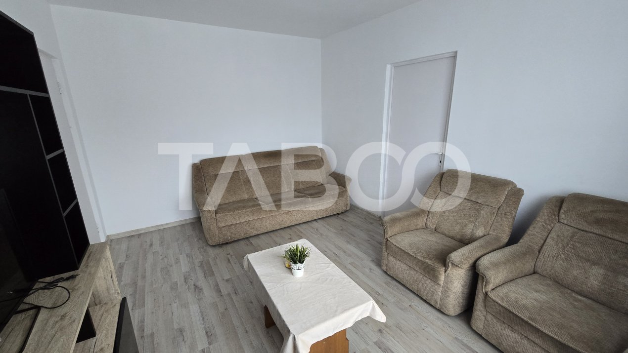 Apartament de inchiriat Mihai Viteazu 2 camere balcon mobilat utilat