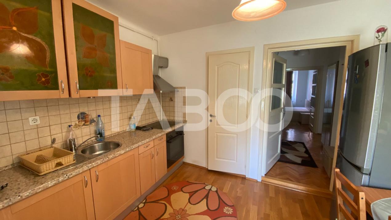 Apartament de inchiriat mobilat utilat 2 camere 80 mpu in Sibiu 