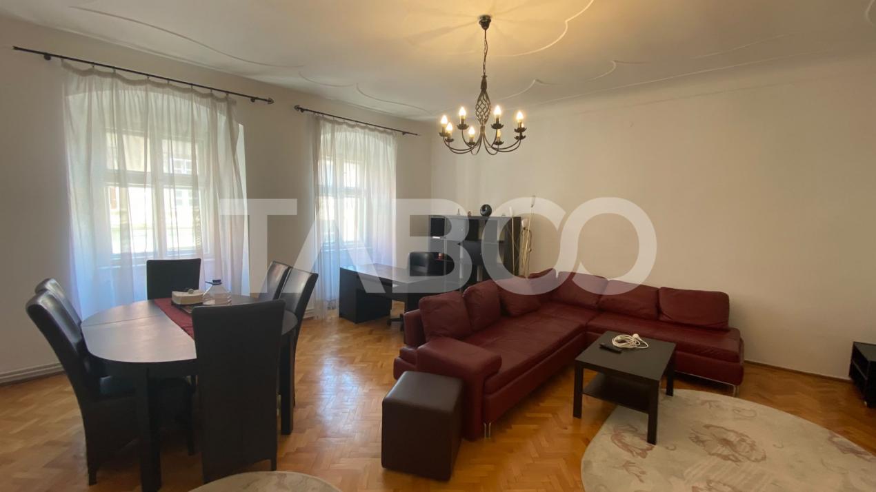 Apartament de inchiriat mobilat utilat 2 camere 80 mpu in Sibiu 
