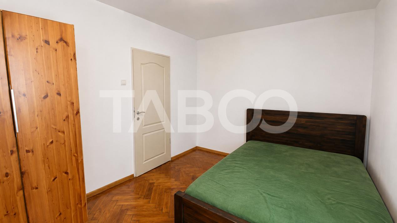 Apartament de inchiriat mobilat utilat 3 camere 56 mpu Sibiu