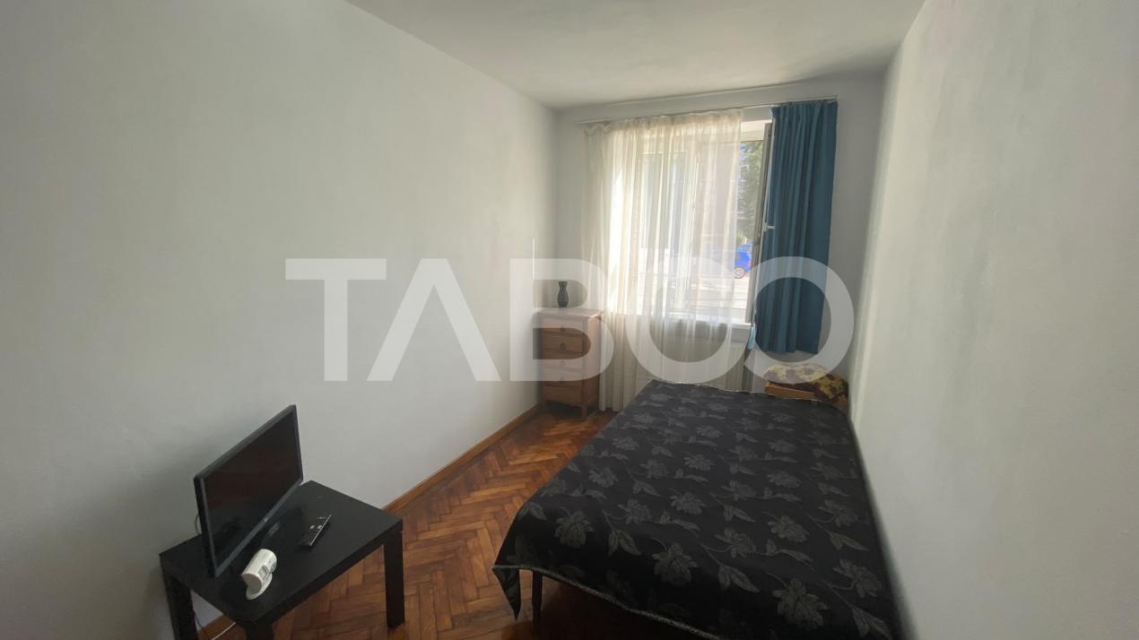 Apartament de inchiriat mobilat utilat 3 camere 56 mpu Sibiu