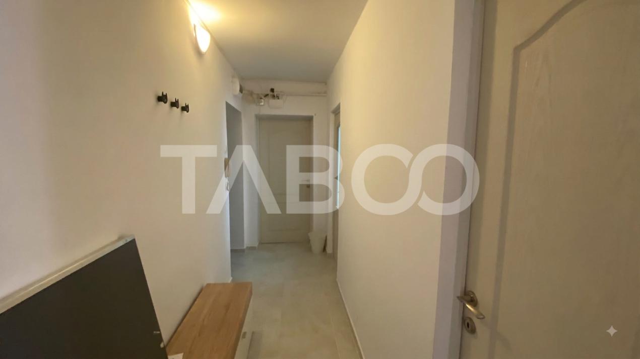 Apartament de inchiriat mobilat utilat 3 camere 56 mpu Sibiu