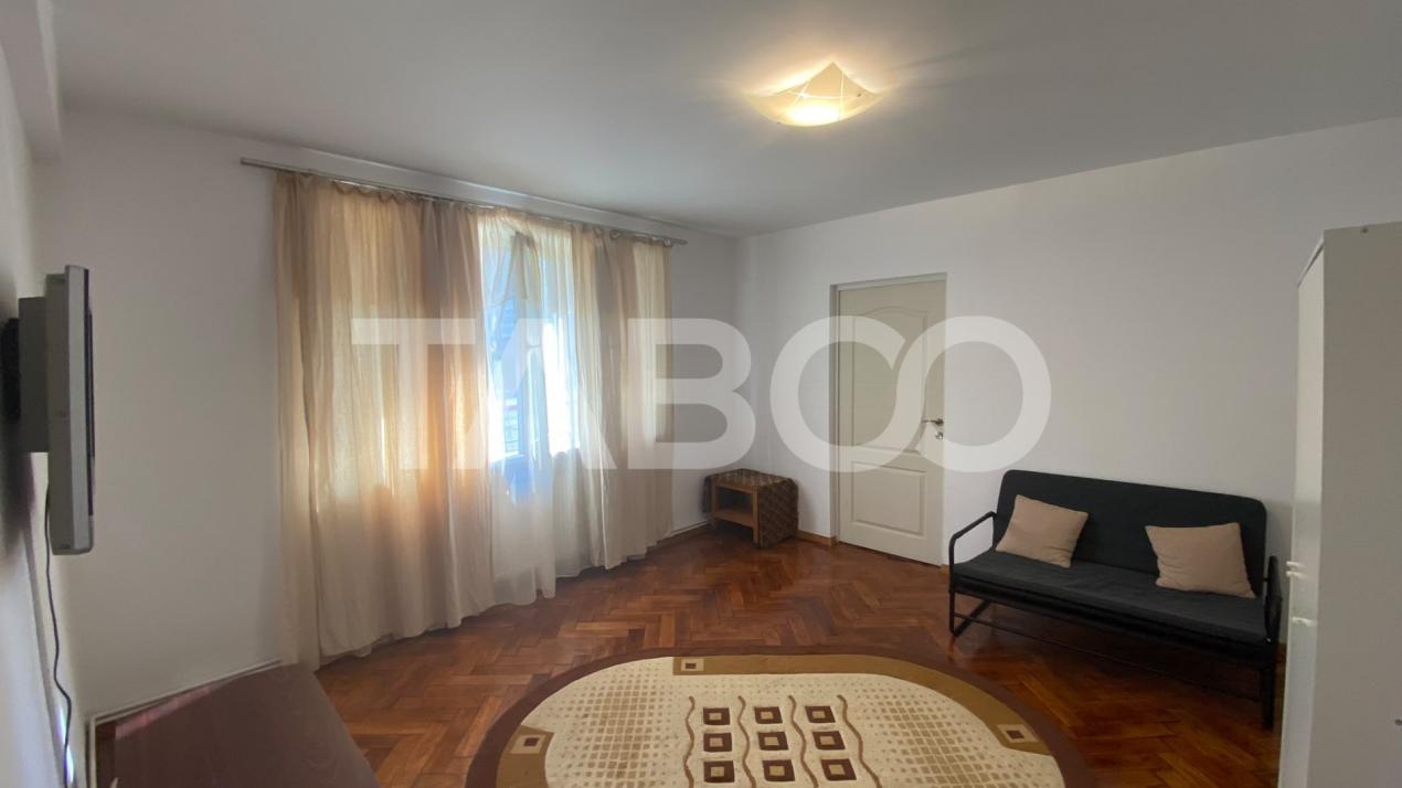 Apartament de inchiriat mobilat utilat 3 camere 56 mpu Sibiu in Sibiu - Rusciorului