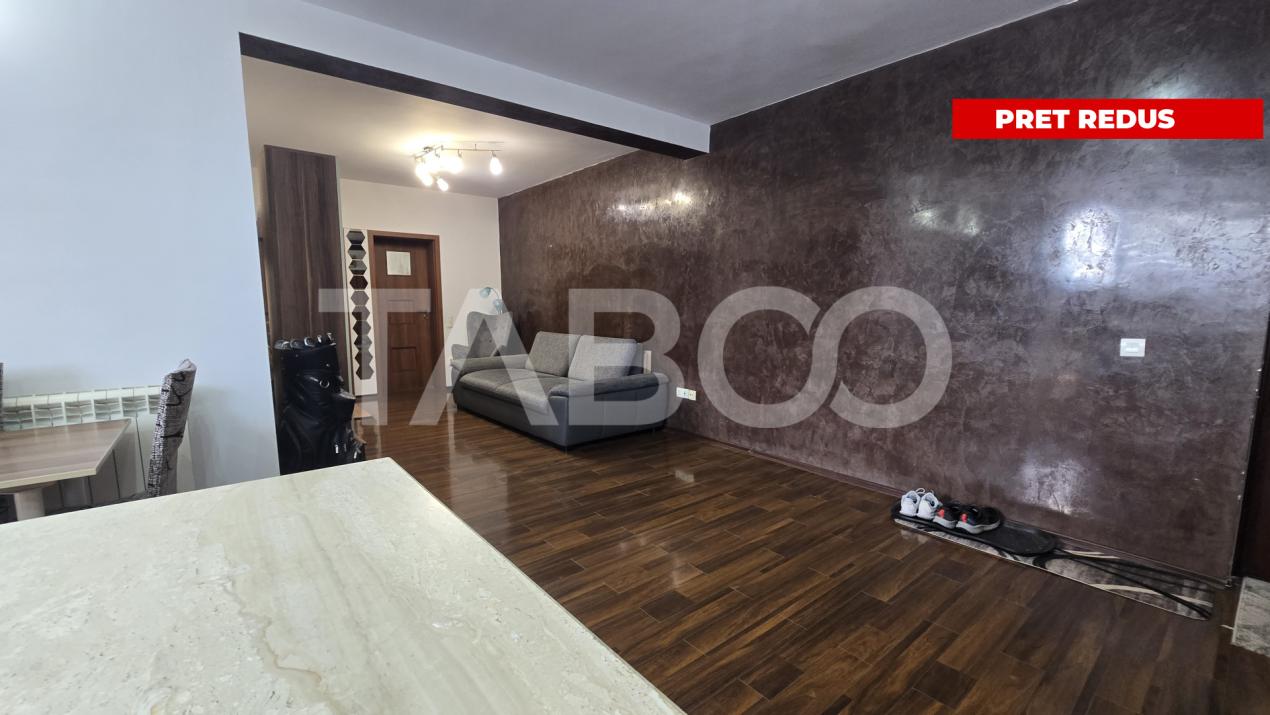 Apartament de inchiriat mobilat utilat 3 camere zona Rahovei Sibiu