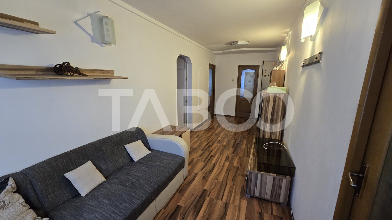 Apartament de inchiriat Valea Aurie 3 camere balcon mobilat utilat