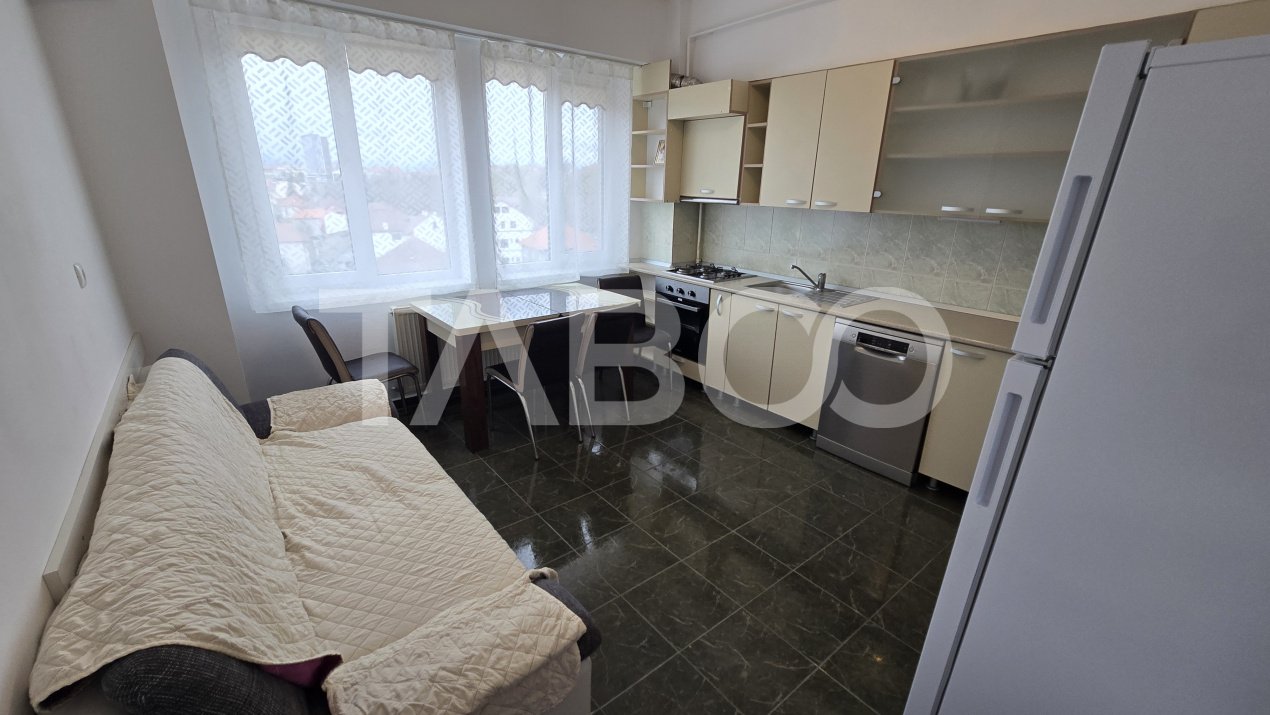 Apartament de inchiriat zona Centrala 2 camere debara mobilat utilat