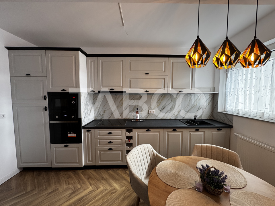 Apartament de lux cu 2 camere 60 mpu plus balcon etaj 3 Rahovei Sibiu