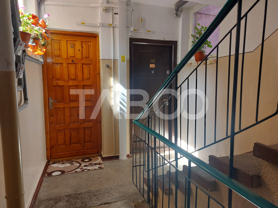 Apartament de vanzare 2 camere 37 mp etaj 1 Aleea Biruintei Sibiu