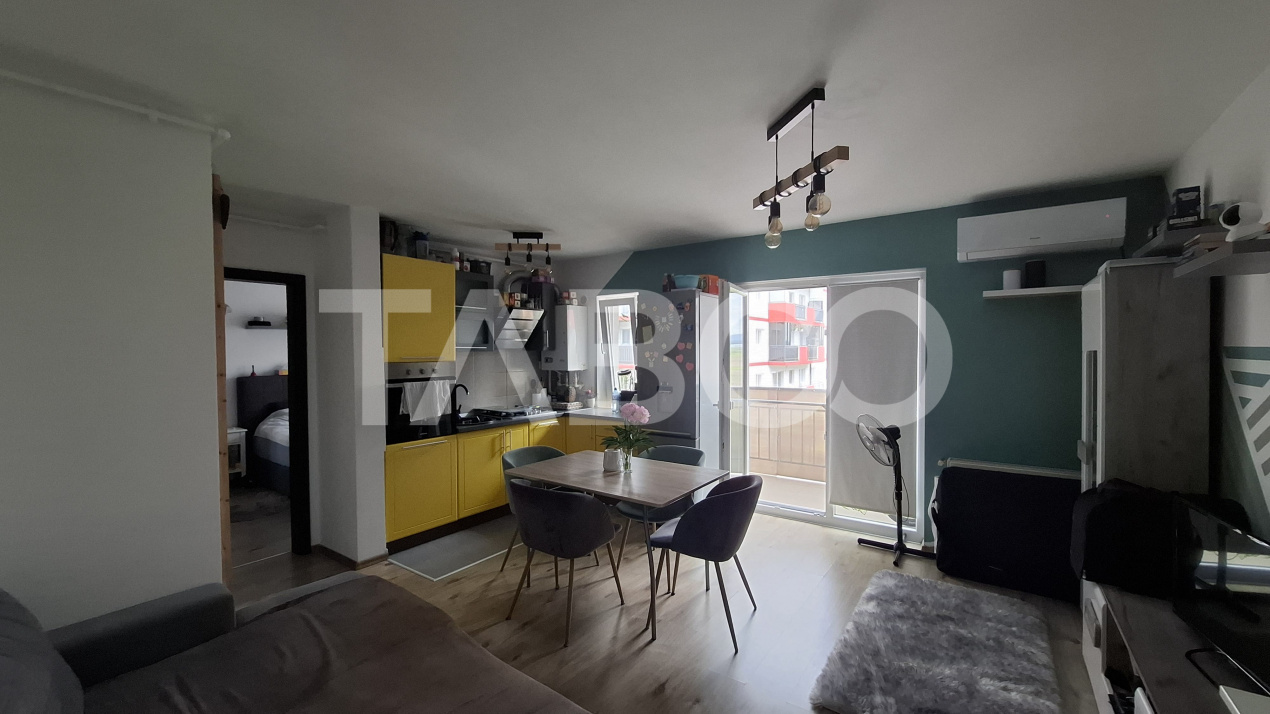 Apartament de vanzare 2 camere 40 mp zona Calea Surii Mici Magnolia in Sibiu - Calea Surii Mici