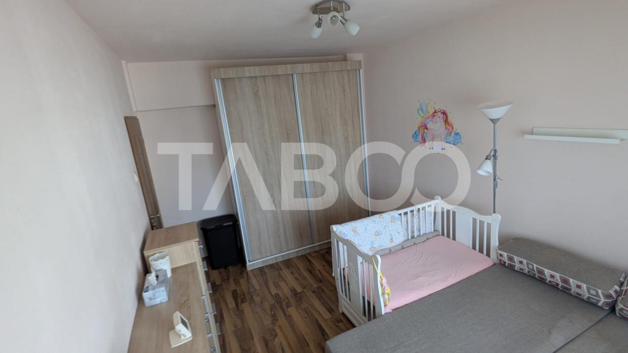 Apartament de vanzare 2 camere 60mp mobilat utilat balcon zona Central