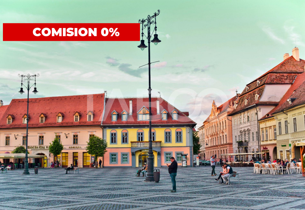 Apartament de vanzare 2 camere 80mp mobilat utilat in Centrul Istoric in Sibiu - Tipografilor