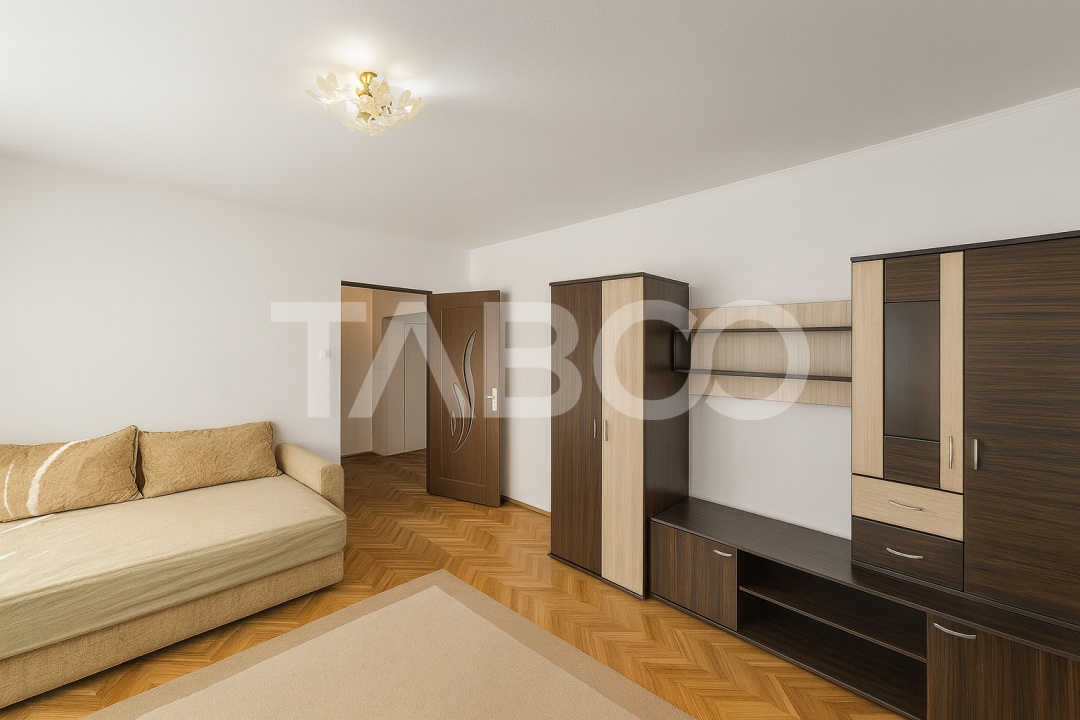 Apartament de vanzare 2 camere balcon etaj intermediar in Sibiu - Fratii Buzesti