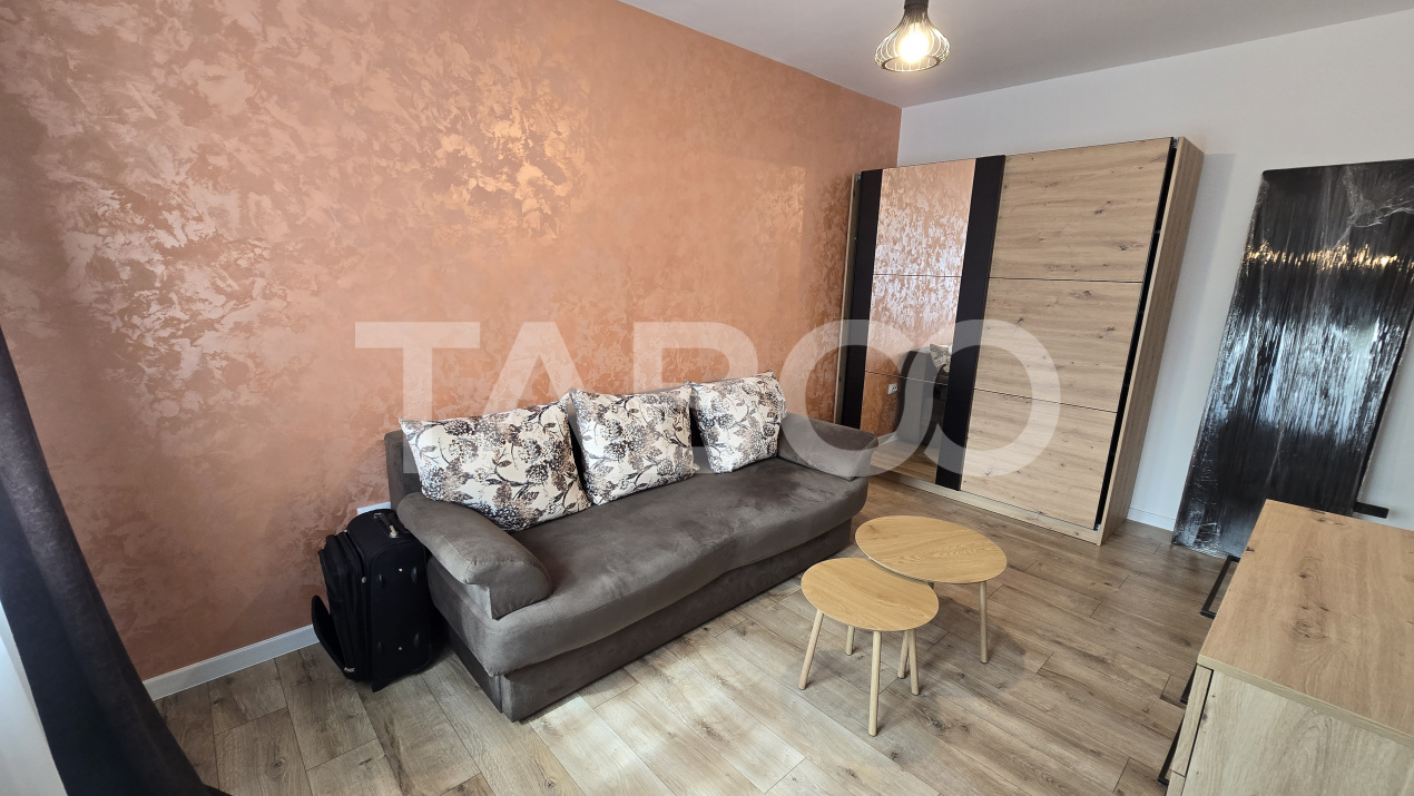 Apartament de vanzare 2 camere balcon parcare mobilat utilat Selimbar