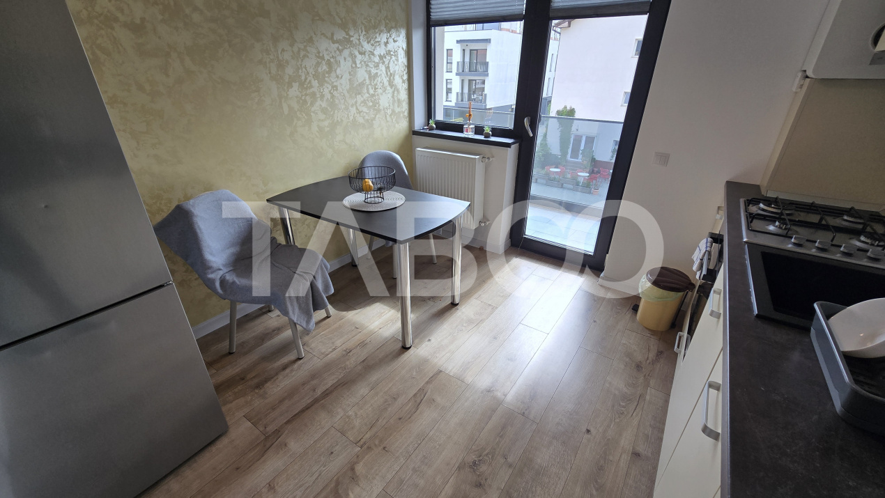 Apartament de vanzare 2 camere balcon parcare mobilat utilat Selimbar