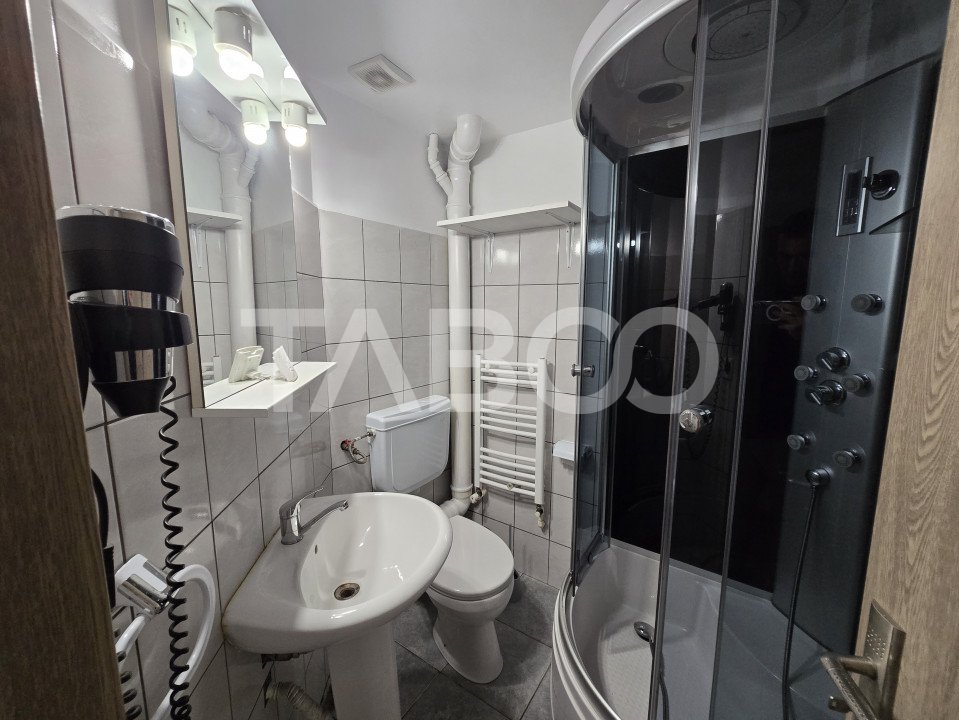 Apartament de vanzare 2 camere decomandate 40 mpu 2 bai in Sibiu
