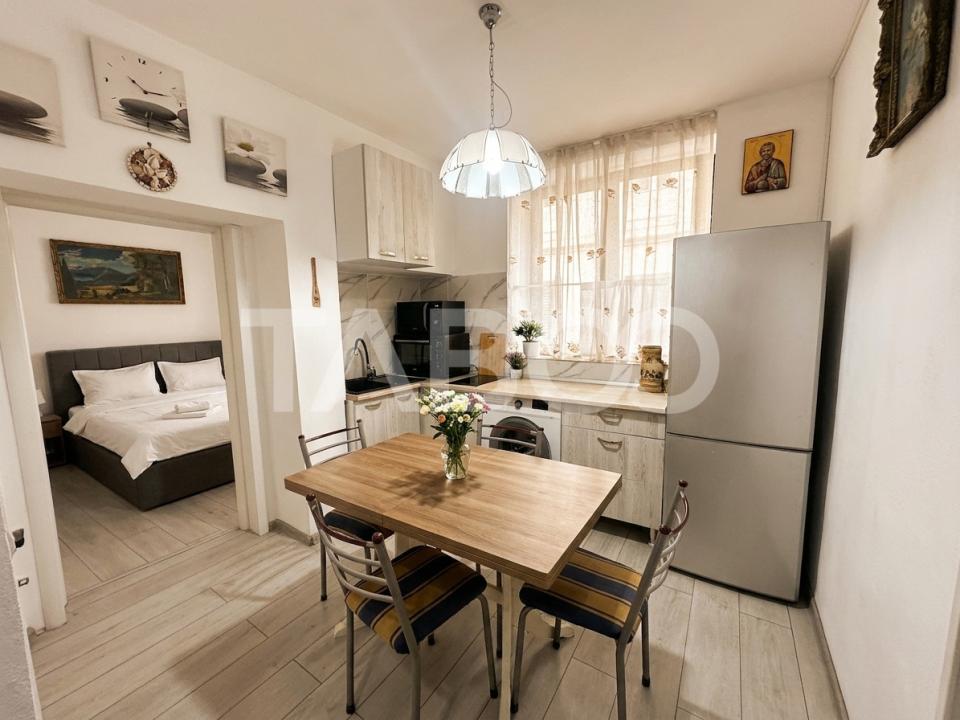 Apartament de vanzare 2 camere decomandate si pivnita in Orasul de Jos in Sibiu - Noua