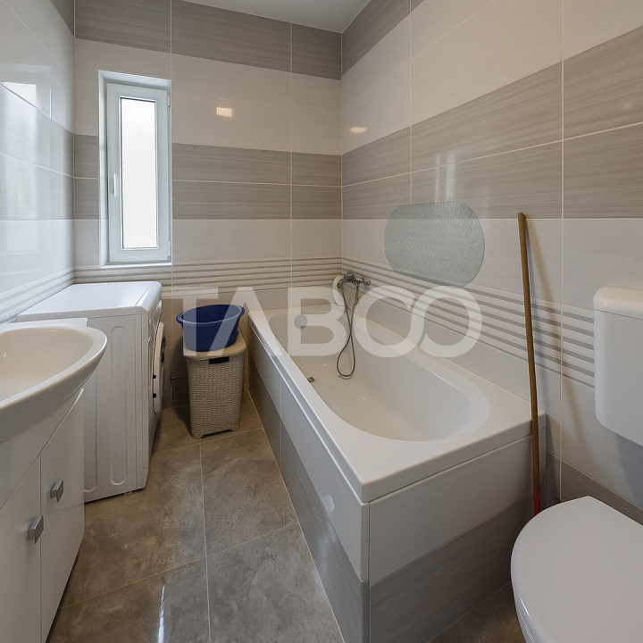 Apartament de vanzare 2 camere la etaj 1 + bloc cu gradina privata